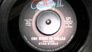 STAN STEELE ONE NIGHT IN DALLAS GALLERY II RECORD LABEL