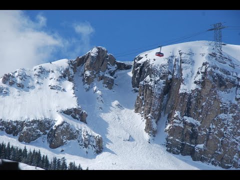 Skiing Corbet's Couloir on GoPro