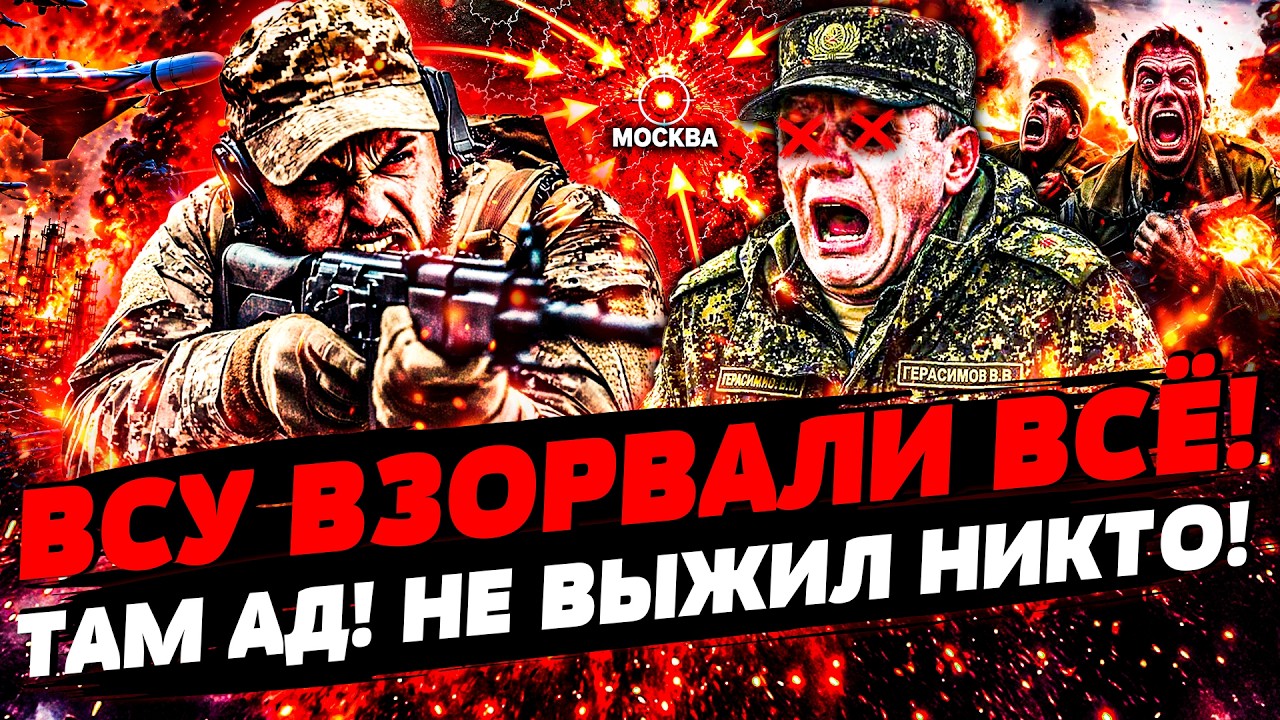💥ЭТОЙ НОЧЬЮ! МОСКВА СГОРЕЛА ДОТЛА! ВСУ УНИЧТОЖИЛИ ВСЁ! ВЗРЫВ ГЕНШТАБА РФ: ЖЕ?