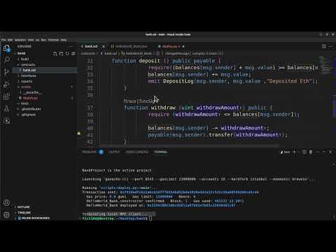Web3 Hacking in Python - 0x16 Brownie Smart Contract Interactions Part 1 - Scripting