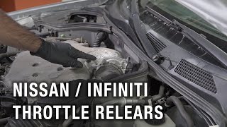 Nissan / Infiniti Throttle Relearns