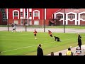 Kevin De Bruyne flying tackle at Belgium World Cup training