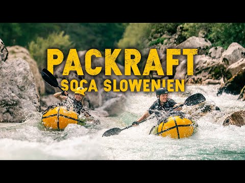Extremes Wildwasser!😱 Packrafts am Limit auf der Soča in Slowenien