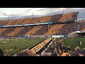 WVU fans singing Country Roads