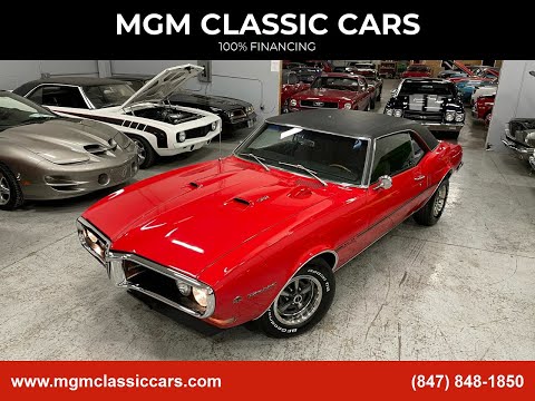 1968 Pontiac Firebird (CC-1433598) for sale in Addison, Illinois