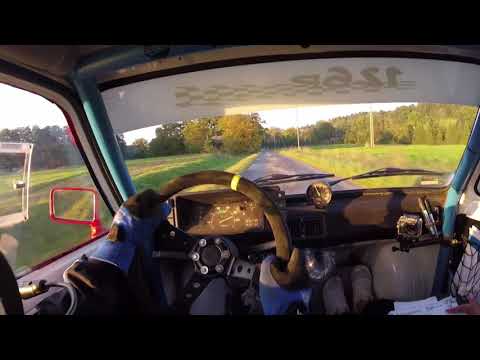 Opioła / Grabowska- Fiat 126p Onboard OS6 | Rajdowy Puchar Śląska 2017 - 5 Runda