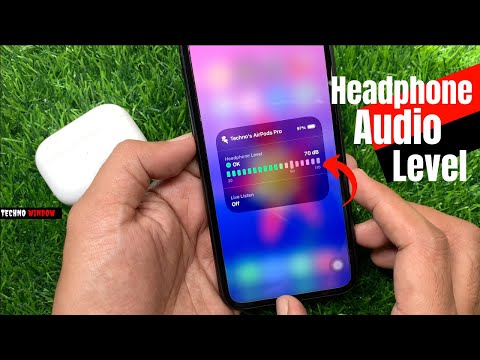 iOS 14: Cómo verificar el nivel de audio de los auriculares en tiempo real