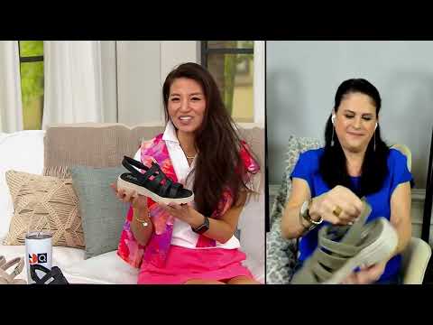 Clarks Collection Leather Sandals - Coast Shine on QVC