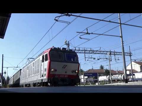 E652 005 con treno "AMBROGIO" a Gallarate il 22/05/2017
