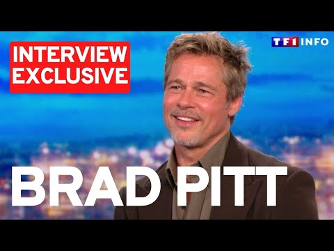 Brad Pitt, invité exceptionnel du 20H de TF1 à l'occasion de la sortie du film "Babylon"