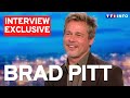 Brad Pitt, invité exceptionnel du 20H de TF1 à l'occasion de la sortie du film 