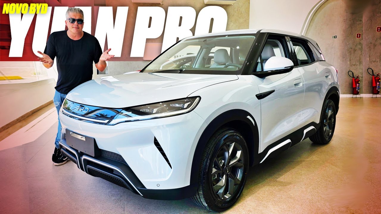 BYD Yuan Pro - CHEGOU! SAIBA PREÇO, QUANTO RODA COM UMA CARGA, SE TEM TETO SOLAR E ADAS! TUDO AQUI!