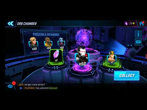 Orb Opening for Fun in the Sun Event Marvel Strike Force MSF