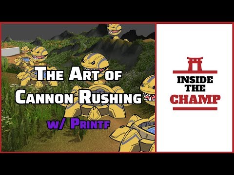 printf Explained Cannon Rushing a Terran