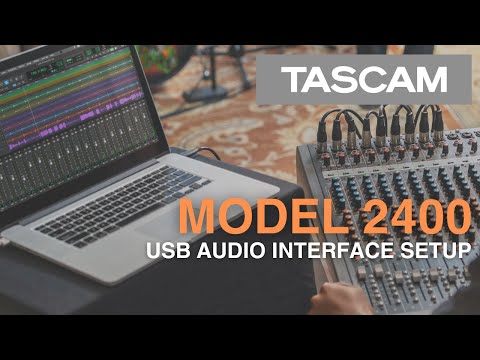 Using the Model 2400 as a USB Audio Interface