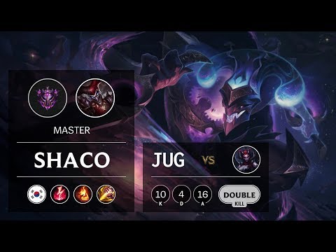 Shaco Jungle vs Elise - KR Master Patch 9.13