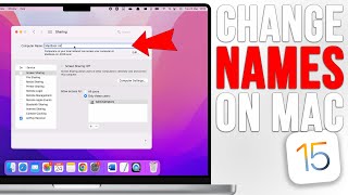 How to change Username & Computer Name on Mac! [2023]