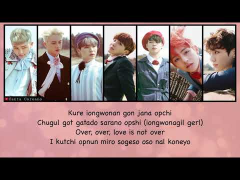 Love Is Not Over - Bangtan Boys