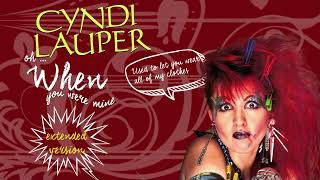Cyndi Lauper - When You Were Mine (Extended Version)