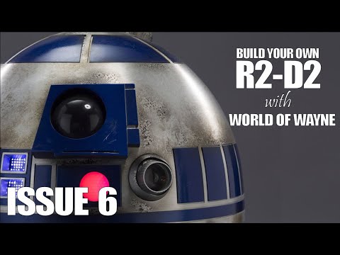 Build Your Own R2-D2 - Issue 6 - Long LCD screen and Housing
