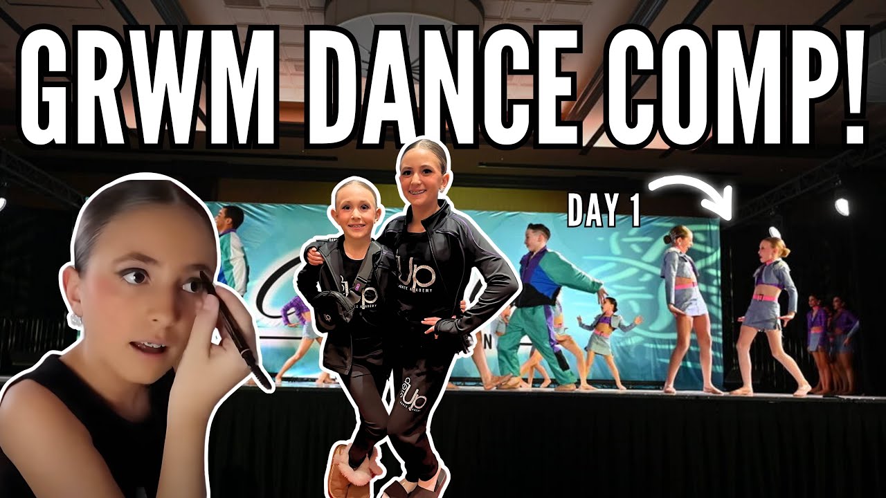 Pack and Get Ready With Me - 1st Dance Competition is Almost Here! | What's In My Dance Bag?