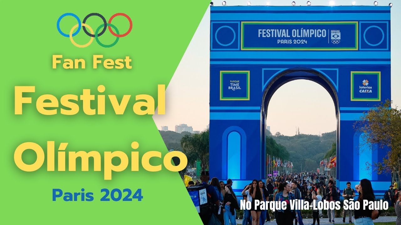 Paris 2024 - Fan Fest Parque Time Brasil - SP