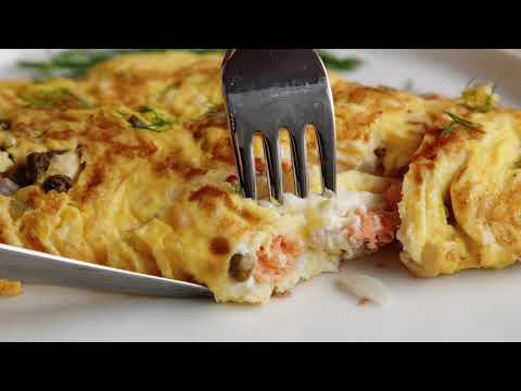 Smoked Salmon Omelette