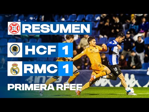 📺 𝗥𝗘𝗦𝗨𝗠𝗘𝗡 | Hércules CF 1️⃣➖1️⃣ Real Madrid Castilla | #MachoHércules 💙🤍