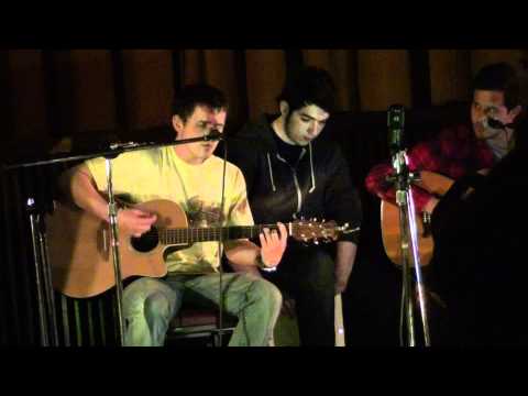 Jake Levine, Matt Flynn,Trevor Fedele..acoustic show..4/2/11