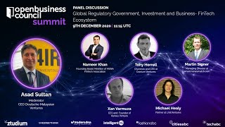 Global Regulatory Government, Investment and Business - Fintech Ecosystem