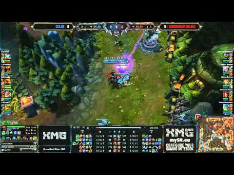 DreamHack Winter 2012 - Semifinals - CLG.eu vs Copenhagen Wolves - Game 1