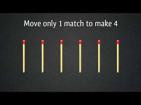 5 TRICKY PUZZLES THAT CAN BLOW YOUR MIND IN JUST 15 SECONDS