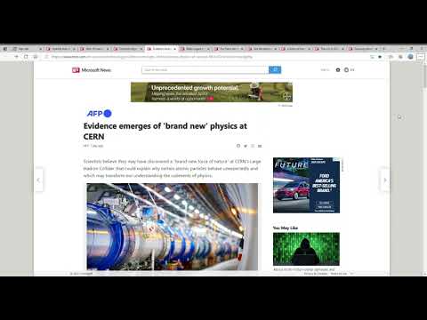 Evidence emerges of 'brand new' physics at CERN.