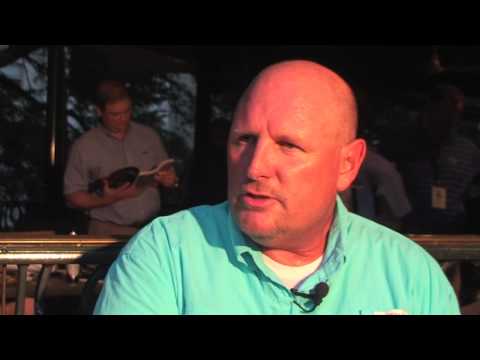 Mike Norment of Alamo Heights talks football with Dave Parker of Padilla Poll