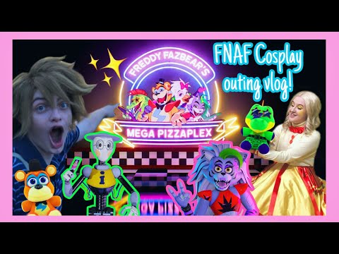FNAF Cosplay outing vlog!! Chaos is back in business!!