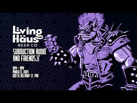 Subduction Audio and Friends at Living Haus Beer Co pt 2