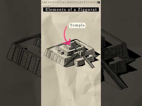 What are the Main Elements of a Ziggurat?