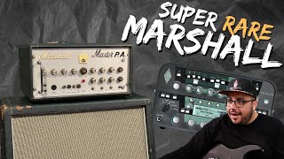 Video thumbnail for We Profiled a Super Rare Marshall Master PA! (KEMPER Pack) by ToneJunkie TV