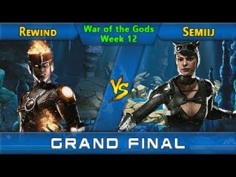 Rewind (Firestorm) Vs Semiij (Catwoman) - Grand Final - Injustice 2 - WOTG S2W12