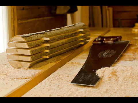 Handpowered Sawmill - Log to Timber with HandTools