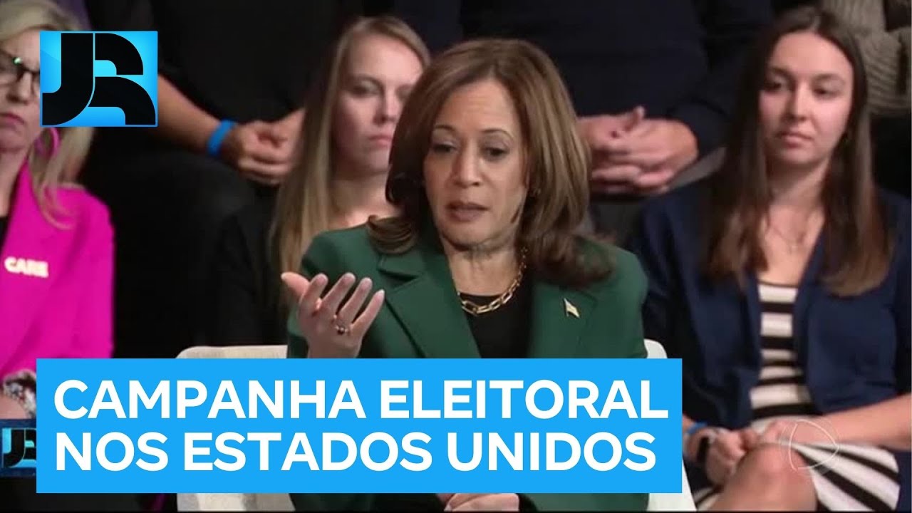 Eleições nos EUA: Trump tem roda de conversa com latinos, e Kamala dá entrevistas a canais de TV