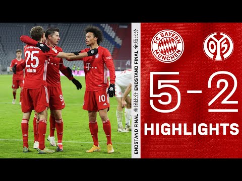 Die irre Aufholjagd im Video! Highlights FC Bayern - Mainz 05 5:2 | Bundesliga