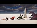 Dragon House Dragons Size Comparison