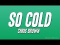 Chris Brown - So Cold (Lyrics)