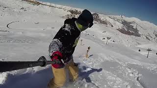 preview picture of video 'Snowboarding Session , Azerbaijan - Shahdag'