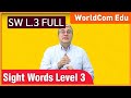 Learning English through Sight Words 100 | Level 3 | FULL | with Brain Stuart (1101)