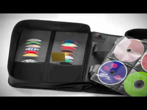 Case Logic CDW264 - CD/DVD-Ordner, Nylon, schwarz, 264 CDs oder DVDs