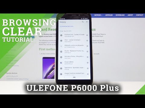 How to Delete Browser History in ULEFONE P6000 Plus - Clear Browser Data