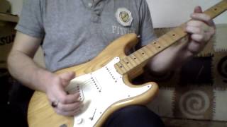 Video thumbnail for Westminster Stratocaster Matsumoku 1976 by alexvivat