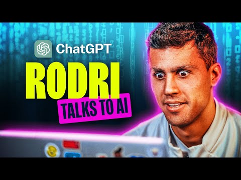 ChatGPT Half-Time Team Talk! | Rodri Chats to AI!